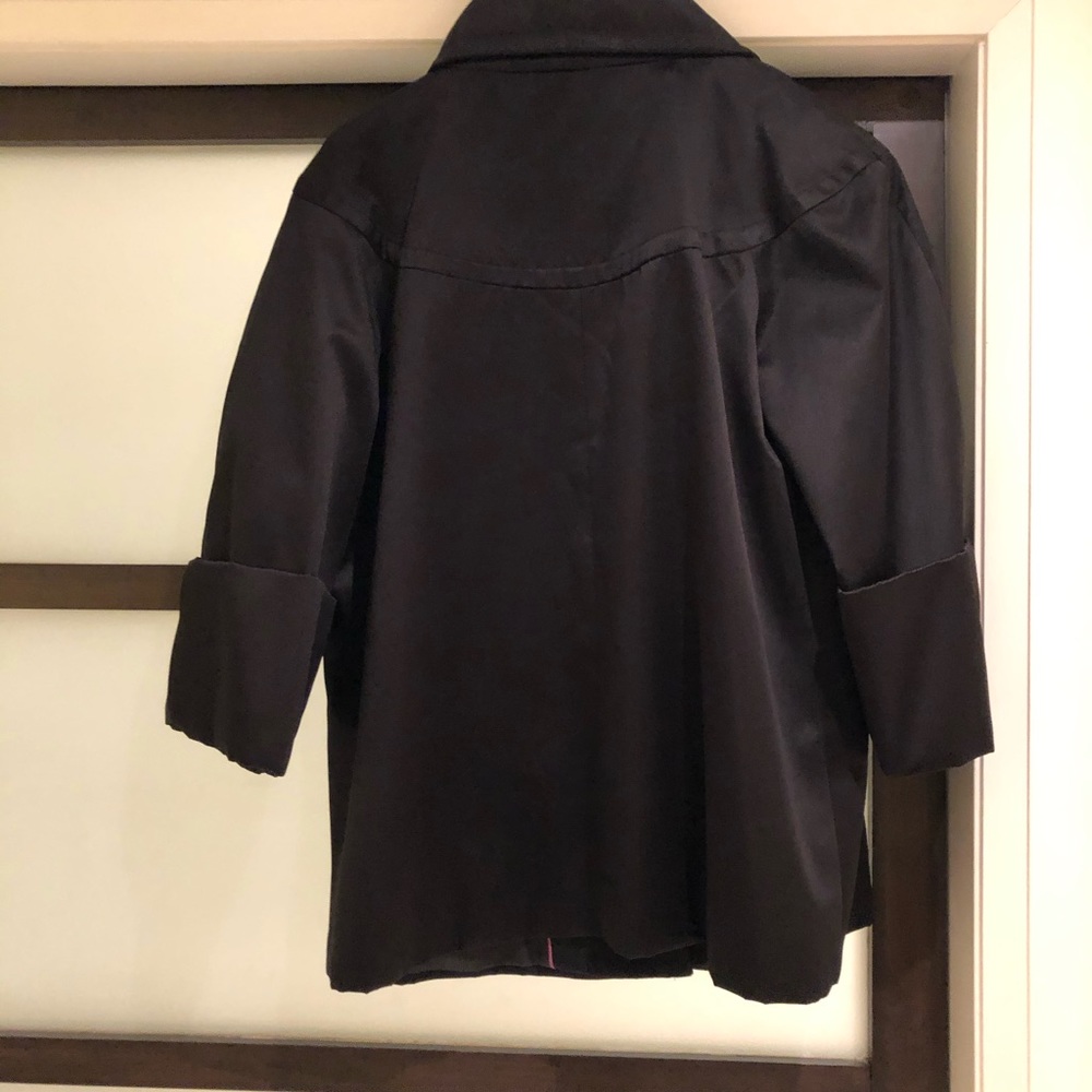 Tahari satin jacket - Picture 3 of 3